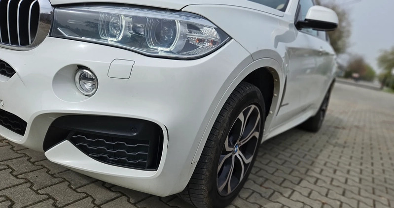 BMW X6 cena 163000 przebieg: 169000, rok produkcji 2016 z Biała małe 631